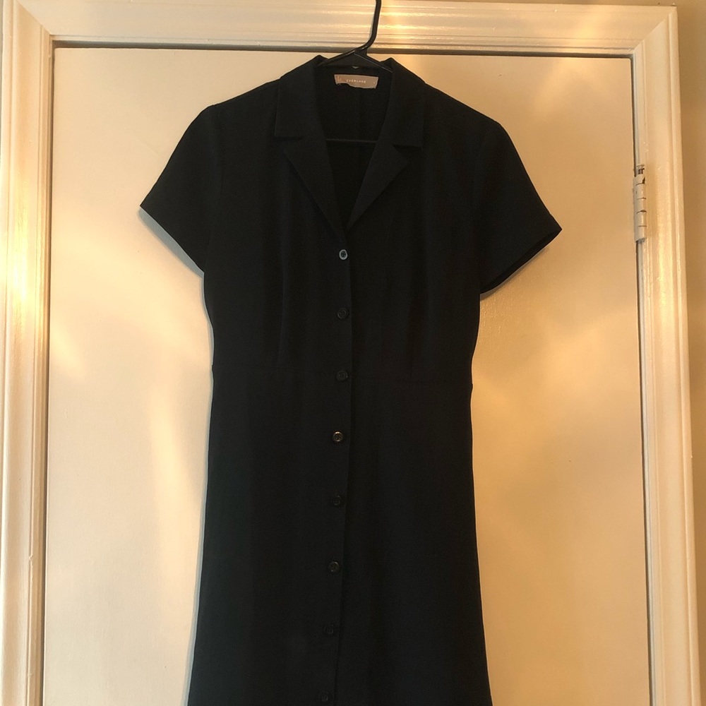 Everlane GoWeave Notch collar Shirtdress